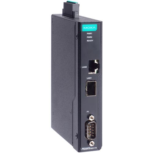 ■MOXA 1ポート アドバンスド Modbusゲートウェイ IEC62443-4-2準拠 RJ45×1 SFPスロット×1 DB9 ワイド温度モデル〔品番:MGATEMB3170SFPG2T〕【7142495:0】[送料別途見積り][法人・事業所限定][掲外取寄][店頭受取不可]