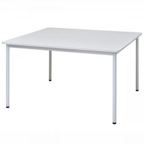 ■アールエフヤマカワ RFシンプルテーブル W1200&times;D1200mm ホワイト 〔品番:RFSPT1212WH〕【7142821:0】[法人・事業所限定][直送元][店頭受取不可]｜ホームセンターバロー　店