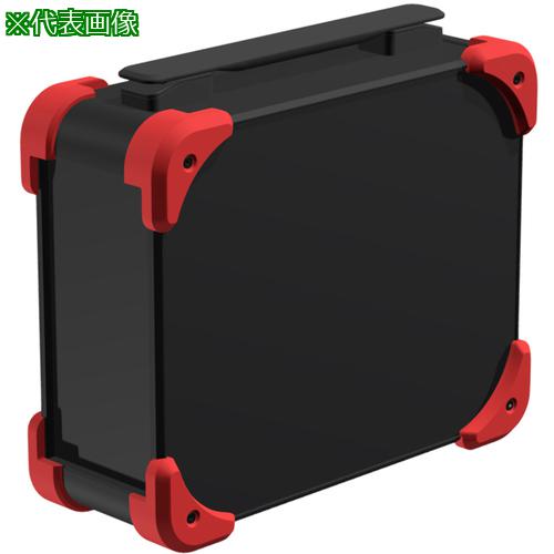 ■タカチ コーナーガード付キャリングケース AUGHシリーズ 縦508×横308mm ブラック/レッド/ブラック〔品番:AUGH2663050BRB〕【7143565:0】[法人・事業所限定][直送元][店頭受取不可]