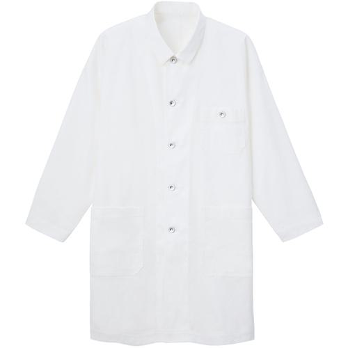 ■サンペックス ユーティリティーコート ショップコート 男女兼用 ホワイト L〔品番:CL2600A9L〕【7147903:0】[送料別途見積り][掲外取寄][店頭受取不可]