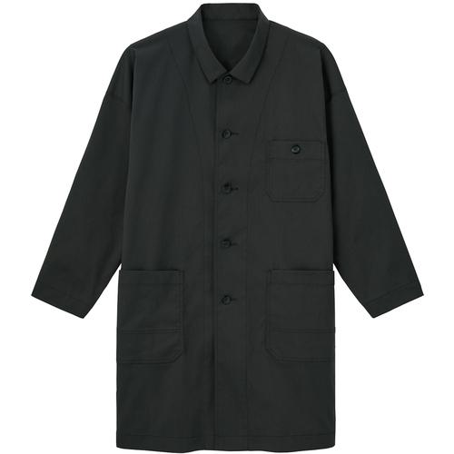 ■サンペックス ユーティリティーコート ショップコート 男女兼用 ブラック L〔品番:CL2600B9L〕【7147906:0】[送料別途見積り][掲外取寄][店頭受取不可]