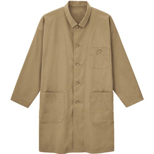 ■サンペックス ユーティリティーコート ショップコート 男女兼用 ベージュ S〔品番:CL2600A3S〕【7149490:0】[送料別途見積り][掲外取寄][店頭受取不可]