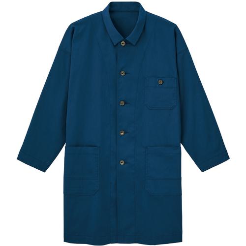 ■サンペックス ユーティリティーコート ショップコート 男女兼用 ブルー S〔品番:CL2600K2S〕【7151008:0】[送料別途見積り][掲外取寄][店頭受取不可]