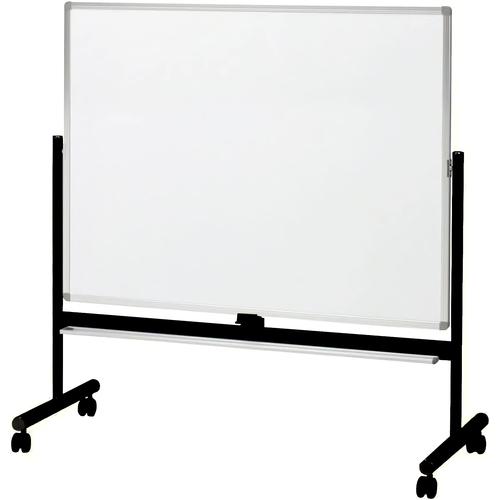 ■COMAI 幼児用回転式方面ホワイトボード W1295mm H1320mm〔品番:KCBK34SW〕【7157644:0】[送料別途見積り][法人・事業所限定][直送][店頭受取不可]｜ホームセンターバロー　店