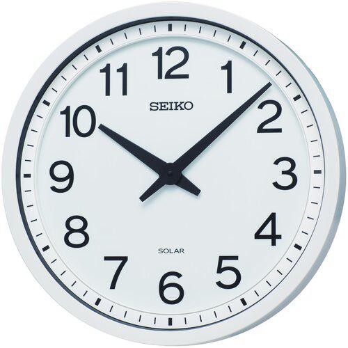 ■SEIKO ソーラー電波掛時計 SF245W〔品番:SF245W〕【7157938:0】[送料別途見積り][掲外取寄][店頭受取不可] 28,815円