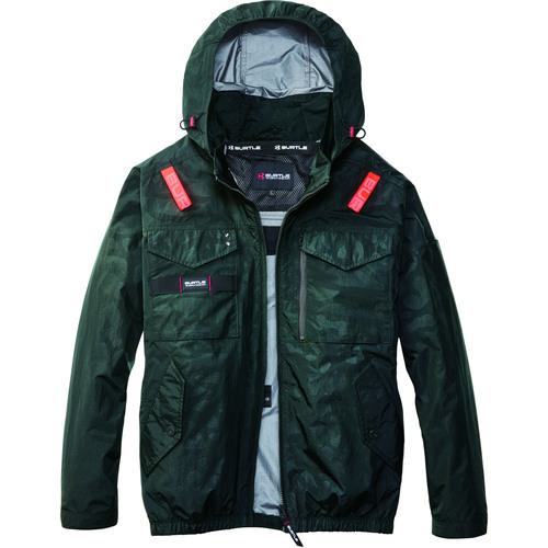 ■BURTLE ACタクティカルブルゾン AC1151-38-M カモフラブラック〔品番:AC115138M〕【7161480:0】[店頭受取不可]