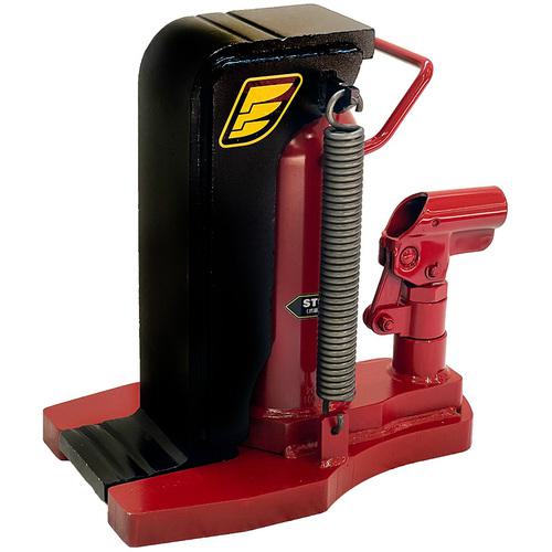 ■イーグル リターンスプリング付き爪つきジャッキ 爪能力5t〔品番:E100R〕【7165321:0】[送料別途見積り][法人・事業所限定][外直送][店頭受取不可]