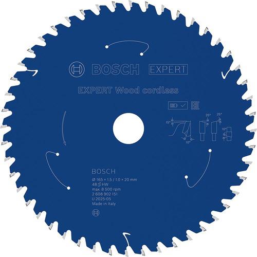 ■ボッシュ EXPERT丸のこ刃木材用 165×48T〔品番:2608902151〕【7167029:0】[送料別途見積り][掲外取寄][店頭受取不可]