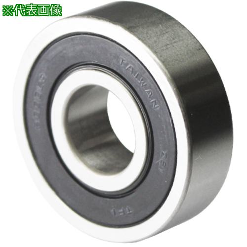 ■NIKKI ボールベアリング 合成ゴム両側シールドタイプ 内輪径20mm 外輪径52mm 幅15mm〔品番:6304LLB〕【7169579:0】[送料別途見積り][掲外取寄][店頭受取不可]