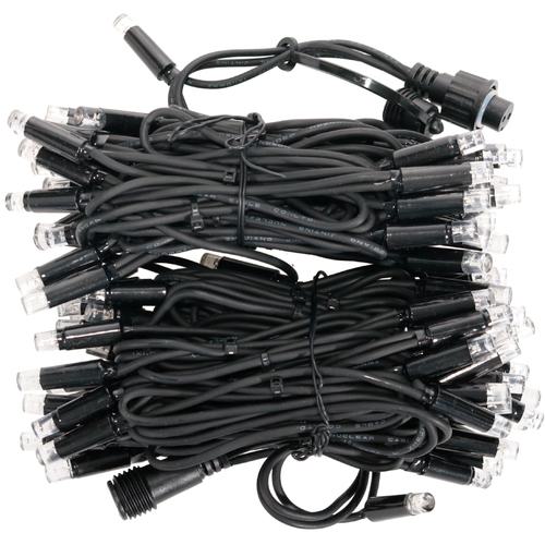 ■JEFCOM LEDイルミネーション LEDストリングSJX フルカラータイプ・10M〔品番:SJXNHA0510FL〕【7174140:0】[送料別途見積り][掲外取寄][店頭受取不可]