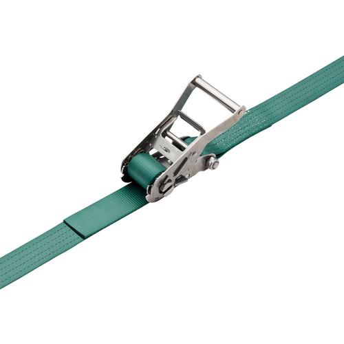 ■丸善織物 ラッシングベルト ベルト荷締機 SUS金具 50mm幅 764kg アイタイプ JIS規格相当品〔品番:MLS50L750R〕【7174242:0】[送料別途見積り][掲外取寄][店頭受取不可]｜ホームセンターバロー　店