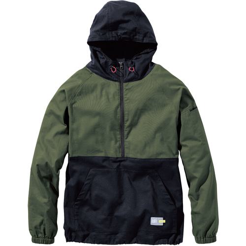 ■HOOH アノラックパーカー S カーキ〔品番:3724S38〕【7174375:0】[送料別途見積り][掲外取寄][店頭受取不可]