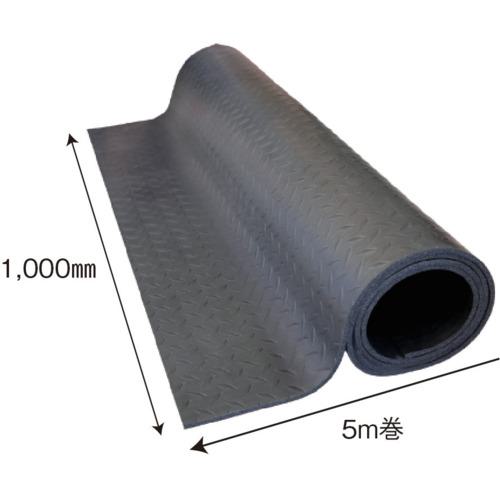 ■CAR-BOY ゴムクッションロール 縞鋼鈑柄 100cm×5M〔品番:GR1005〕【7174994:0】[送料別途見積り][掲外取寄][店頭受取不可]