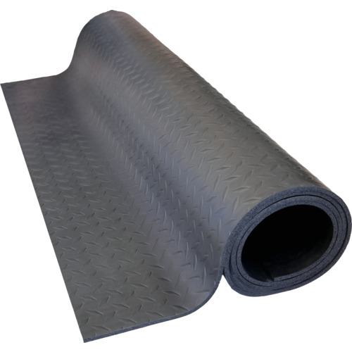 ■CAR-BOY ゴムクッションロール 縞鋼鈑柄 100cm×2M〔品番:GR1002〕【7175000:0】[送料別途見積り][掲外取寄][店頭受取不可]