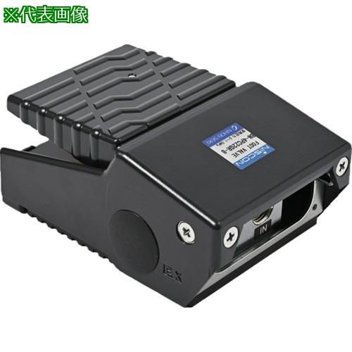 ■日本精器 足踏ボールバルブ ぺったん君〔品番:BN4PC22G8〕【7175632:0】[店頭受取不可]