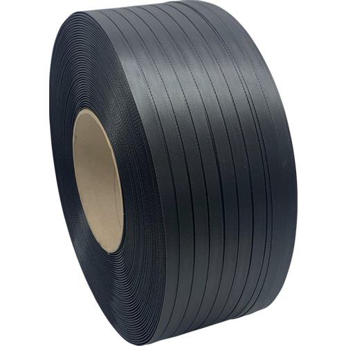 ■ウッドプラスチック 再生ヘビーバンド 機械用 eVA4219 黒 19mm×1500m 厚み0.87mm《2巻入》〔品番:EVA4219〕【7183039×2:0】[法人・事業所限定][直送元][店頭受取不可]