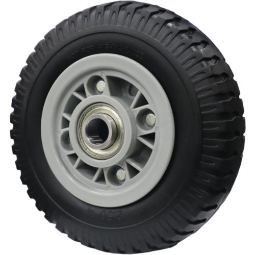 ■ヨドノ 8インチ ノーパンクタイヤ 樹脂ホイール〔品番:ALX2.504〕【7186615:0】[送料別途見積り][掲外取寄][店頭受取不可]