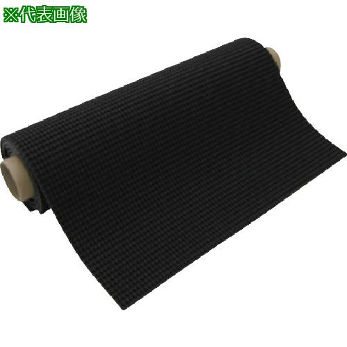 ■トーワ ダイヤマットAM 1000mm×10m ブラック〔品番:DMAM1007〕【7217269:0】[法人・事業所限定][直送元][店頭受取不可]