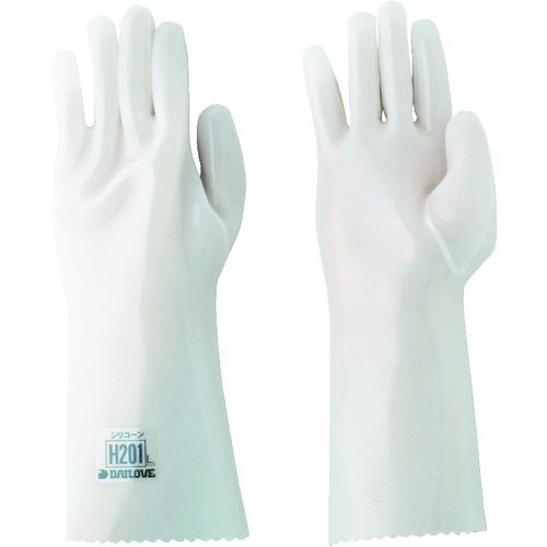 ■DAILOVE 耐溶剤用手袋 ダイローブH201(L)〔品番:DH201L〕【7219628:0】[店頭受取不可]