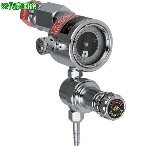 ■千代田 ガス節約器付調整器エコノダイヤル 配管取出し用〔品番:UHRCO230〕【7223188:0】[送料別途見積り][法人・事業所限定][直送][店頭受取不可]