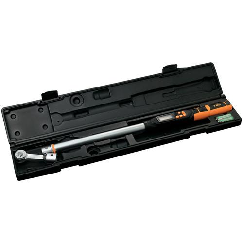 ■TOP ラチェット形デジタルトルクレンチ 調整範囲68~340N・m〔品番:DRH34022BN〕【7225865:0】[店頭受取不可]