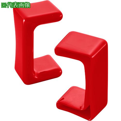 ■IWATA 保護キャップ チャンネル用 100個入 赤〔品番:HLREK2X20X20-B〕【7233430:0】[送料別途見積り][掲外取寄][店頭受取不可]