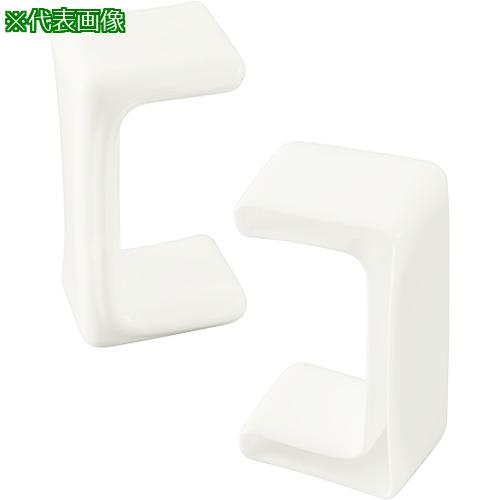 ■IWATA 保護キャップ チャンネル用 100個入 白〔品番:HLWHK3X50X25-B〕【7236567:0】[送料別途見積り][掲外取寄][店頭受取不可]