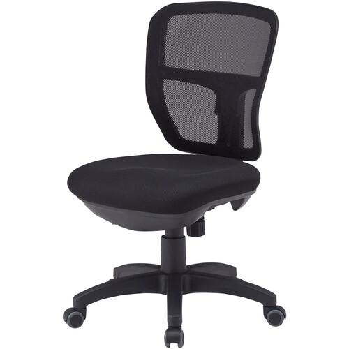 ■TOKIO オフィスチェア 背メッシュ ブラック〔品番:ARS5MBK〕【7248530:0】[送料別途見積り][法人・事業所限定][外直送][店頭受取不可]