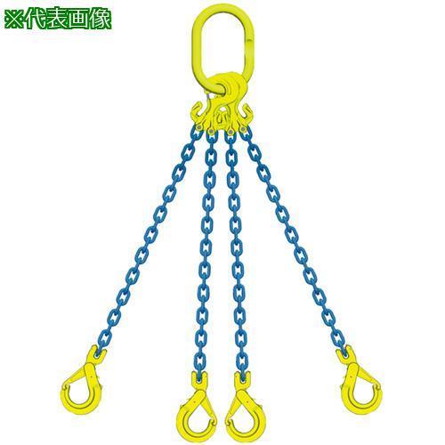 ■MARTEC 4本吊りチェーンスリングセット TG4-GBK-16 V2 L=1.5m〔品番:TG4GBK16V2〕【7286114:0】[送料別途見積り][法人・事業所限定][外直送][店頭受取不可]｜ホームセンターバロー　店