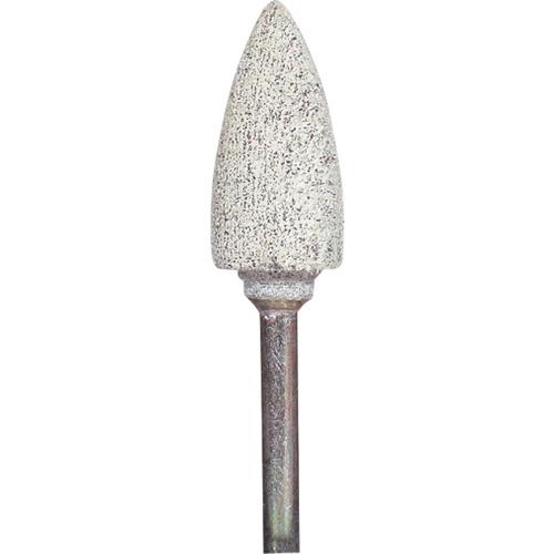 ■NRS 軸付砥石 コットンポインター 外径9.5×幅19.1×軸径3mm 砥粒A B52 #80 H(ハード) 10本入《10本入》〔品番:CPTB52A80H〕【7304871×10:0】[店頭受取不可]