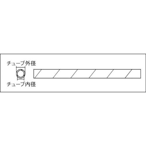 ■パンドウイットスパイラルラッピングポリエチレン耐候性黒〔品番:T100FC0〕【7311494:0】