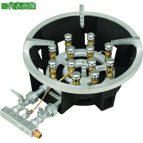 ■Maruzen スーパージャンボバーナー ジャンボ卓上用 平五徳仕様 424φ&times;545&times;H200mm〔品番:MG12JHB〕【7311248:0】[送料別途見積り][法人・事業所限定][直送][店頭受取不可]｜ホームセンターバロー　店