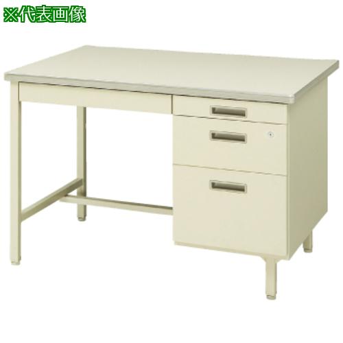 ■トヨスチール 片袖デスク 100CGN-871N ニューグレー W915&times;D635&times;H740/脚間422mm〔品番:100CGN871N〕【7311445:0】[送料別途見積り][法人・事業所限定][外直送][店頭受取不可]｜ホームセンターバロー　店