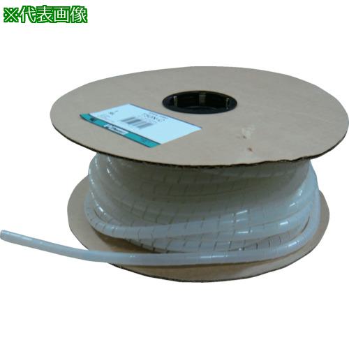■PANDUIT スパイラルラッピング ナイロン66 ナチュラル〔品番:T100NC〕【7311508:0】[送料別途見積り][法人・事業所限定][店頭受取不可]｜ホームセンターバロー　店