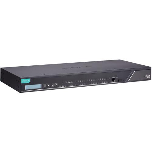 ■MOXA 第2世代 32ポート RS-232 セキュアターミナルサーバー 10/100/1000M RJ45&times;2 電源ケーブル&times;2〔品番:NPORT6610322ACG2JP〕【7312693:0】[送料別途見積り][法人・事業所限定][直送][店頭受取不可]｜ホームセンターバロー　店