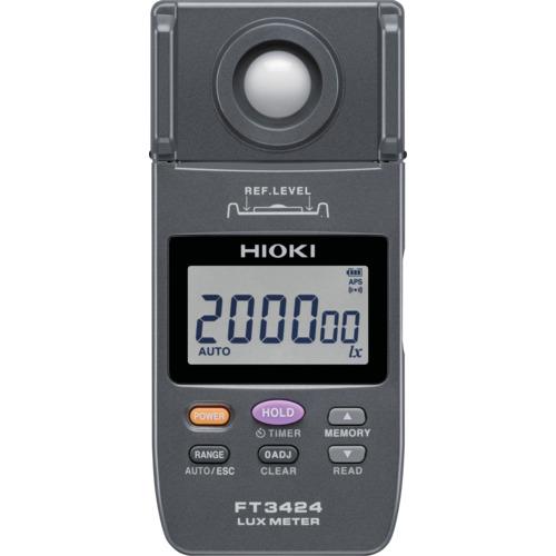 ■HIOKI 照度計 FT3424検定付き〔品番:FT3424KENTEI〕【7316164:0】[送料別途見積り][法人・事業所限定][掲外取寄][店頭受取不可]｜ホームセンターバロー　店