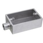 ■Panasonic ステンレス露出スイッチボックス 1コ用1方出 C31〔品番:DFSJ3031〕【7324663:0】[送料別途見積り][掲外取寄][店頭受取不可]｜ホームセンターバロー　店