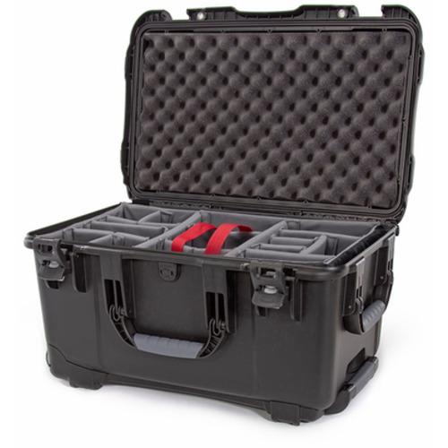 ■タカチ ディバイダー付防水キャリングケース NKDシリーズ ブラック 外形寸法605&times;395&times;336mm〔品番:NKD938B〕【7341731:0】[法人・事業所限定][直送元][店頭受取不可]｜ホームセンターバロー　店