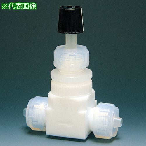 ■フロンケミカル フッ素樹脂(PTFE)高圧ニードルバルブI型 8φ〔品番:NR0020002〕【7344686:0】[送料別途見積り][掲外取寄][店頭受取不可]｜ホームセンターバロー　店
