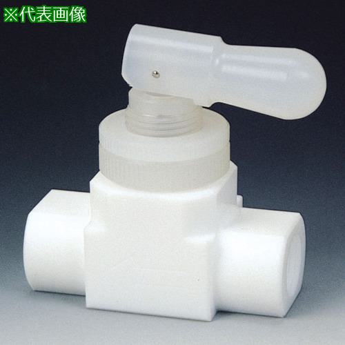 ■フロンケミカル フッ素樹脂(PTFE)トグルバルブメス水平型 RC3/8〔品番:NR1209002〕【7351534:0】[送料別途見積り][掲外取寄][店頭受取不可]｜ホームセンターバロー　店