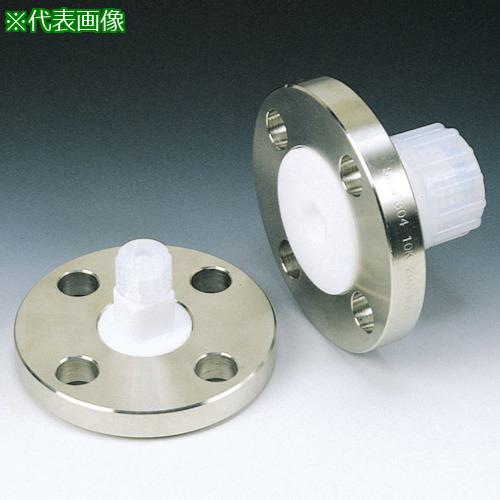 ■フロンケミカル SUS+フッ素樹脂フランジアダプター20A-10K19.05パイ〔品番:NR1232005〕【7352328:0】[送料別途見積り][掲外取寄][店頭受取不可]｜ホームセンターバロー　店