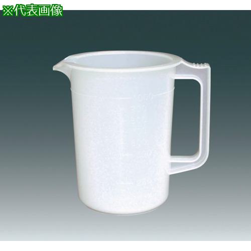 ■フロンケミカル フッ素樹脂(PFA)取手付ビーカー 1L〔品番:NR1690001〕【7355548:0】[送料別途見積り][掲外取寄][店頭受取不可]