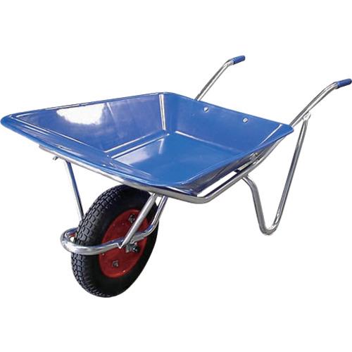 ■KAKURI アルミ浅型 一輪車 プラバケット仕様〔品番:15004793〕【7359192:0】[送料別途見積り][法人・事業所限定][掲外取寄][店頭受取不可]｜ホームセンターバロー　店