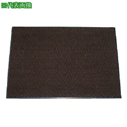 ■コンドル 屋内用ホコリ落し用マット ロンステップマットハイデラックス#6 600mm&times;900mm ブラウン〔品番:F1086〕【7364776:0】[送料別途見積り][掲外取寄][店頭受取不可]｜ホームセンターバロー　店