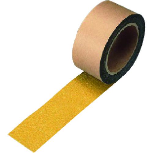 ■ユニット すべり止めテープシマ鋼板用(黄) アルミ 50mm幅×5m巻〔品番:37488〕【7395710:0】[送料別途見積り][掲外取寄][店頭受取不可]
