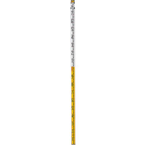■ユニット アルミスタッフ アルミ 寸法:5m(3段)~1836mm(全縮時)〔品番:38855〕【7402511:0】[送料別途見積り][掲外取寄][店頭受取不可]｜ホームセンターバロー　店