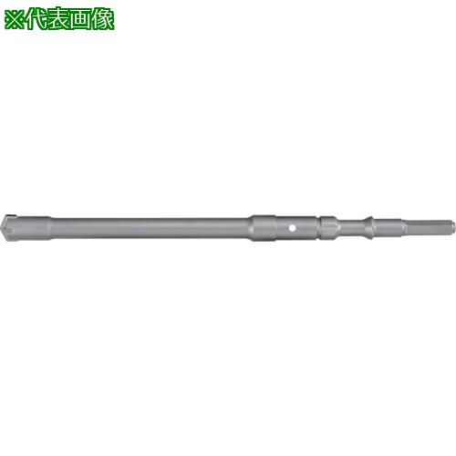 ■UNIKA 吸塵ドリルQビット(クロス) 六角軸 34.0×490mm〔品番:QHX34.0X490〕【7499108:0】[店頭受取不可]
