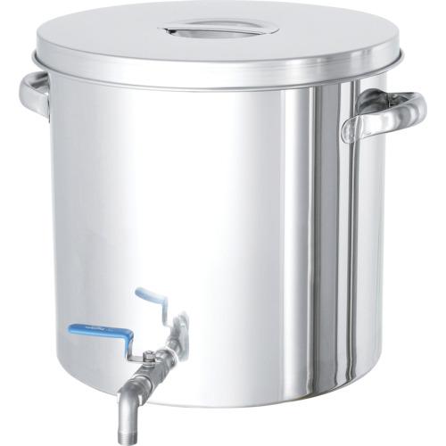 ■MONOVATE ステンレスタンク ストレート貯蔵用タンク(ボールバルブ付) 65L〔品番:STV43〕【7516363:0】[直送DS][店頭受取不可]