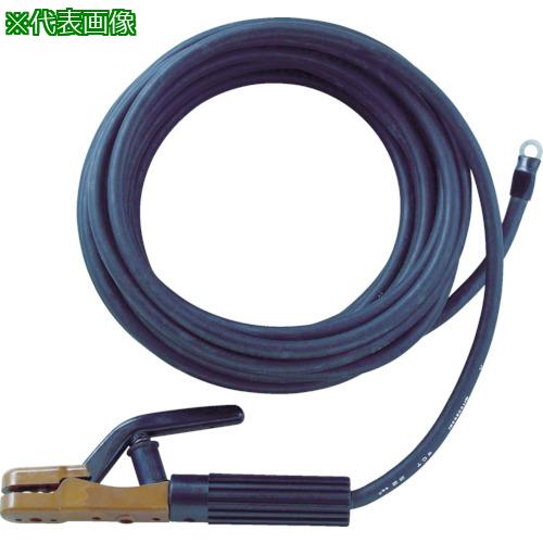 ■TRUSCO キャブタイヤケーブル ホルダ丸端子付 5m〔品番:TCT2205KH〕【7546751:0】[店頭受取不可]
