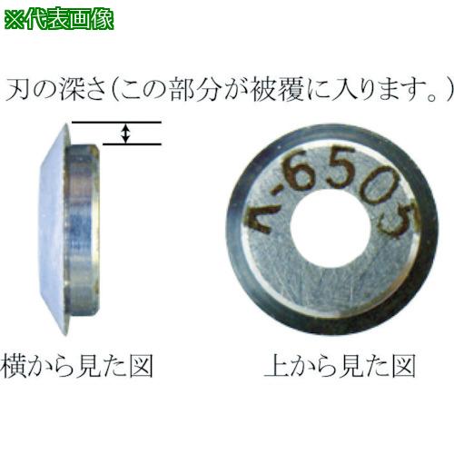 ■IDEAL リンガー 替刃 適合電線(mm):被覆厚0.25~〔品番:K6497〕【7598696:0】[店頭受取不可]